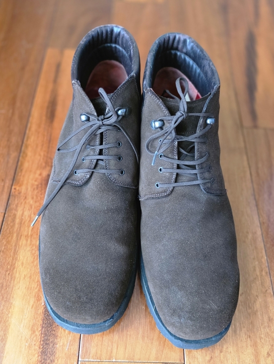 Salvatore Ferragamo Other - Salvatore Ferragamo Brown Leather Suede Lug Sole Boots Men’s 11.5‎ Old Money